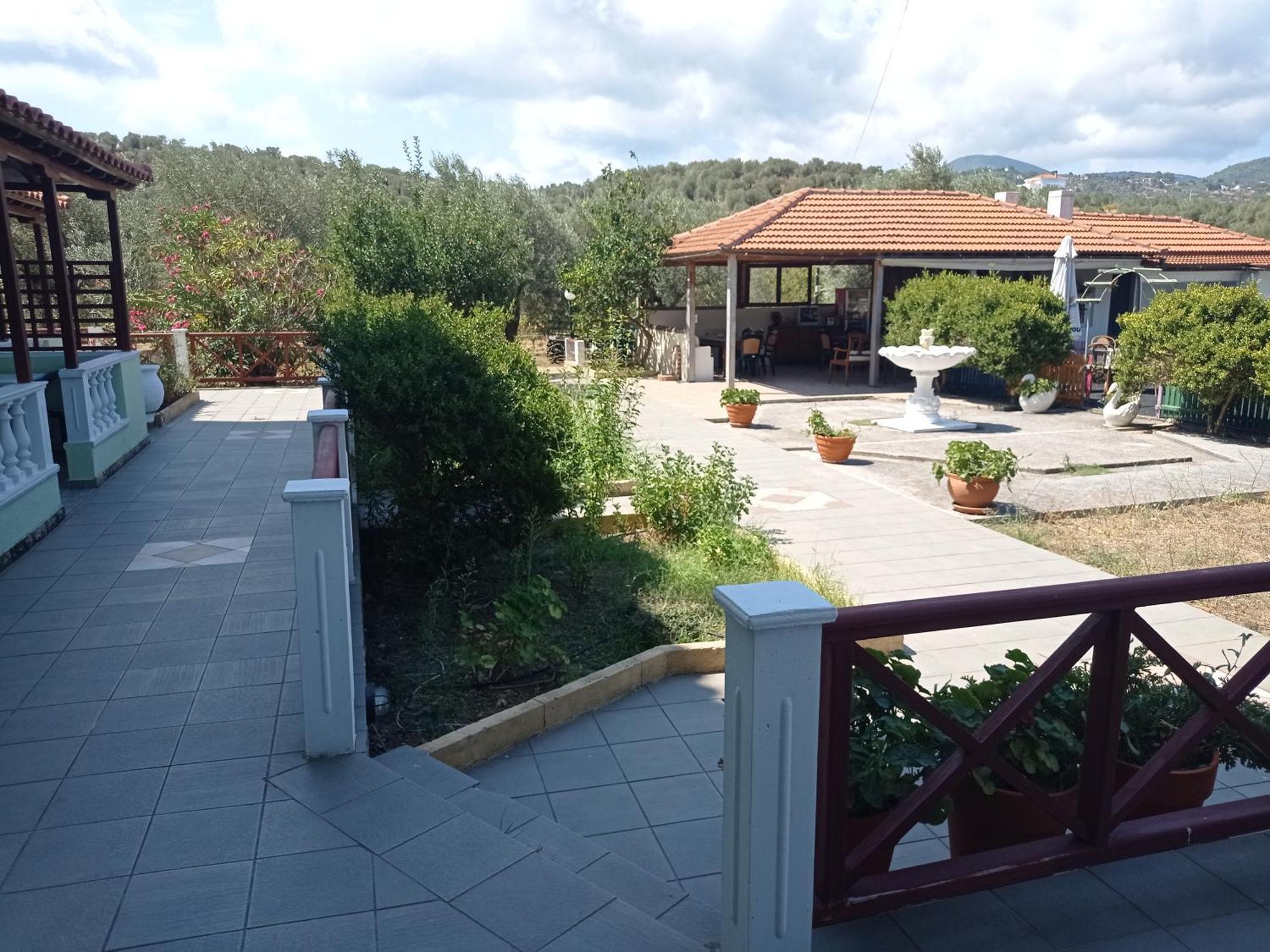 Alexandros Rooms & Studios Skopelos stad Exteriör bild